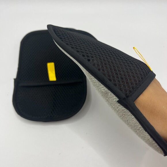 2Pcs Static Lint Remover Brush, Lint Removal Glove, Pet Hair Cleaning Scraper - Picture 5 of 6